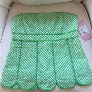 Lilly Pulitzer Meridian Top Scalloped